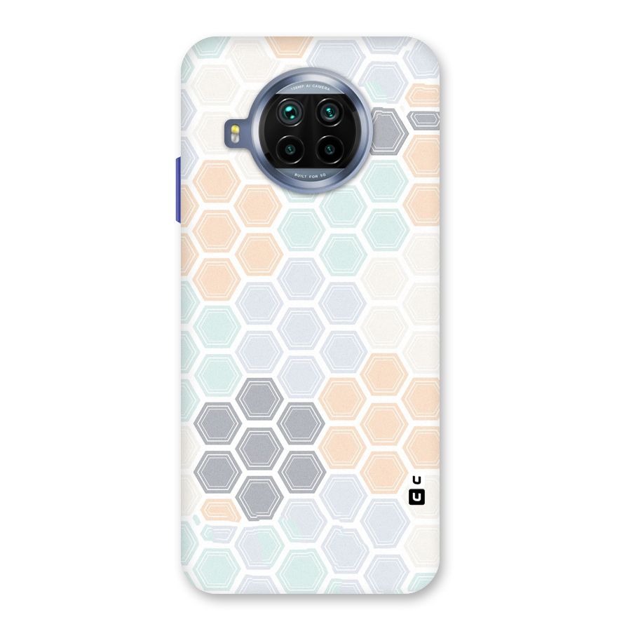 Light Hexagons Back Case for Mi 10i
