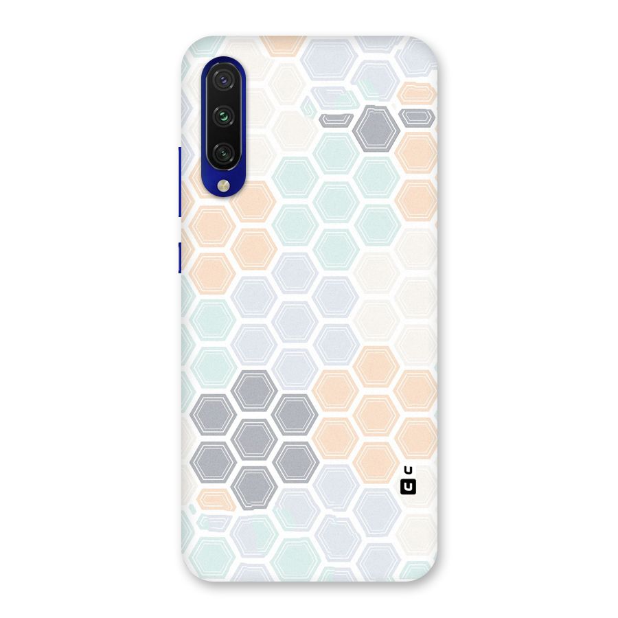 Light Hexagons Back Case for Mi A3