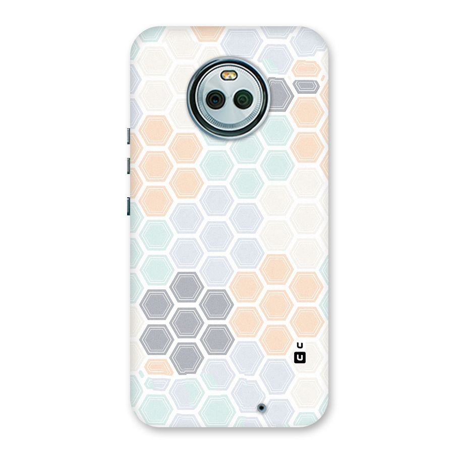 Light Hexagons Back Case for Moto X4