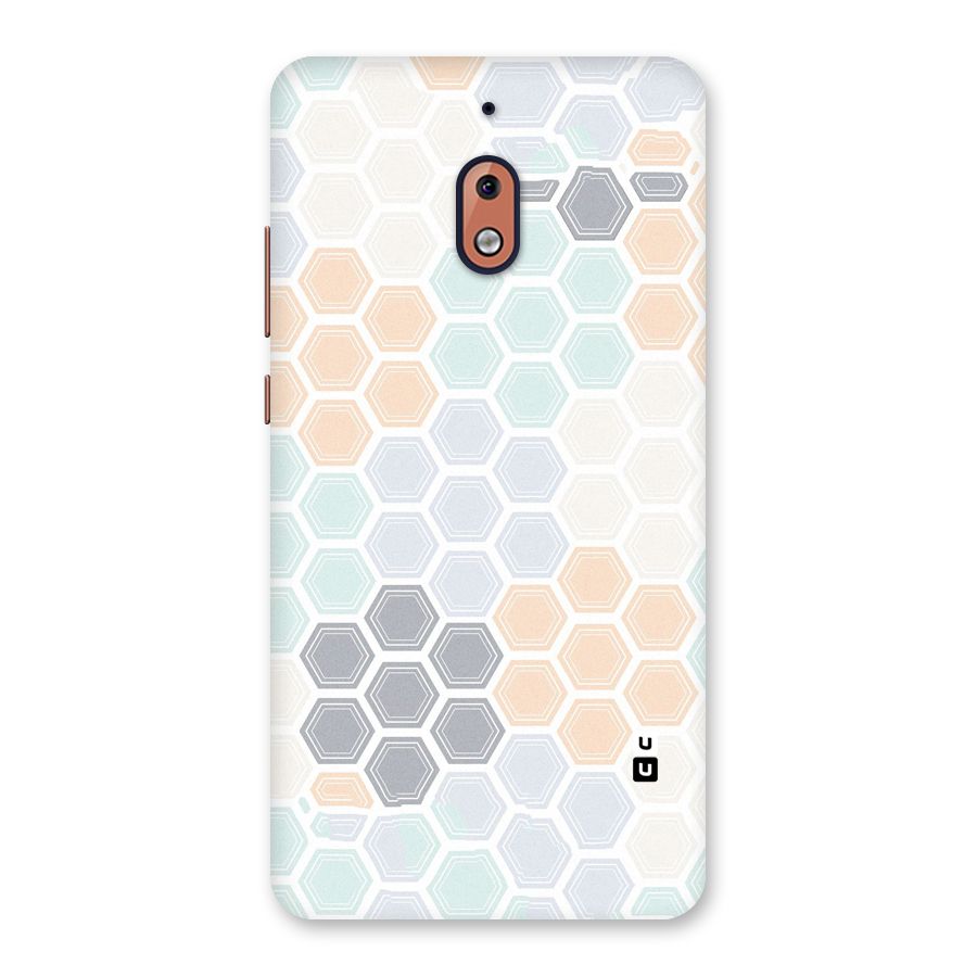 Light Hexagons Back Case for Nokia 2.1