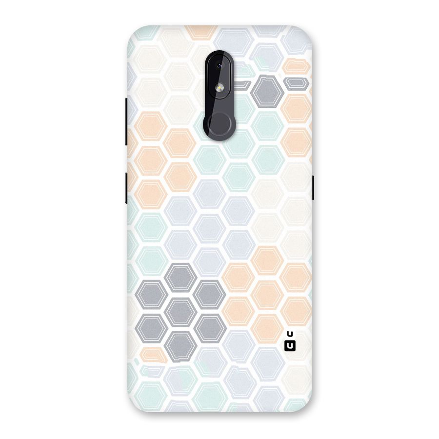 Light Hexagons Back Case for Nokia 3.2