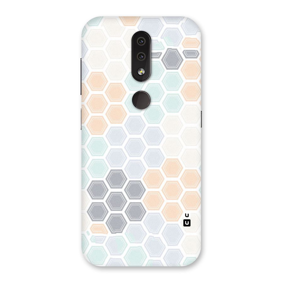 Light Hexagons Back Case for Nokia 4.2