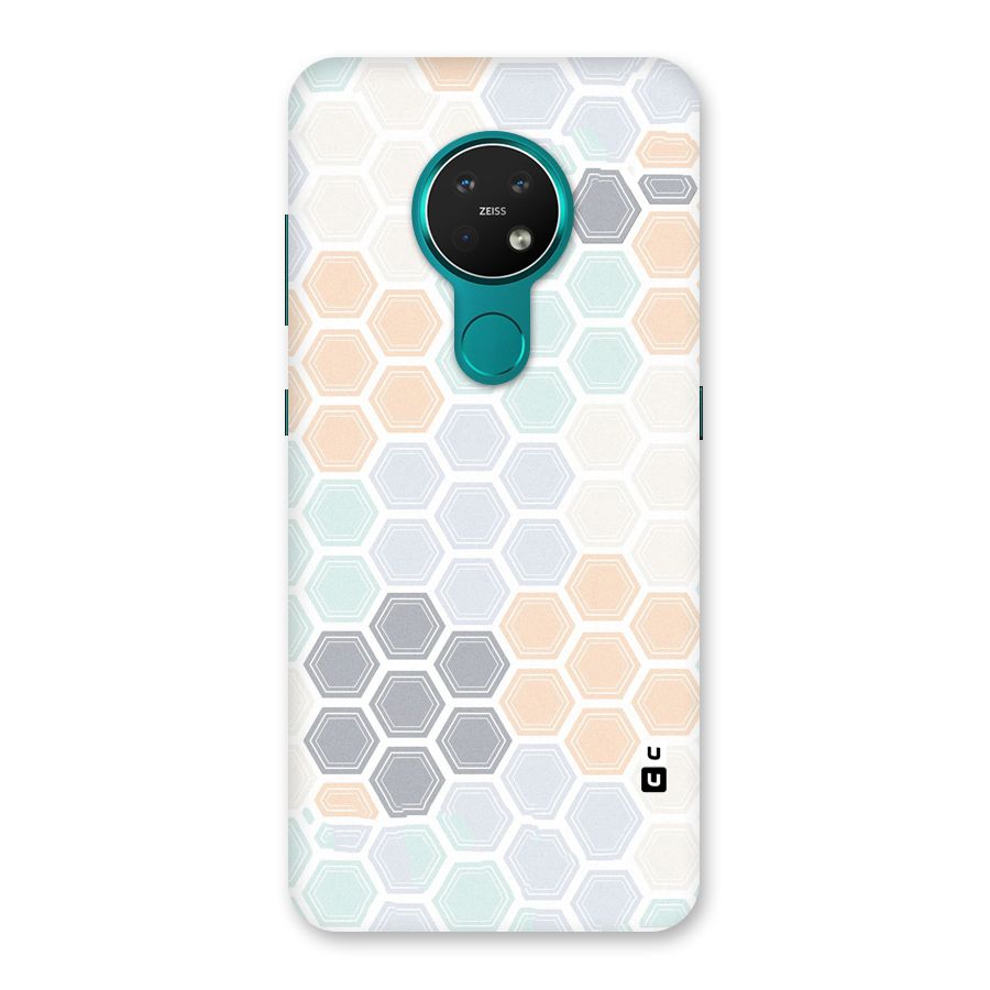 Light Hexagons Back Case for Nokia 7.2