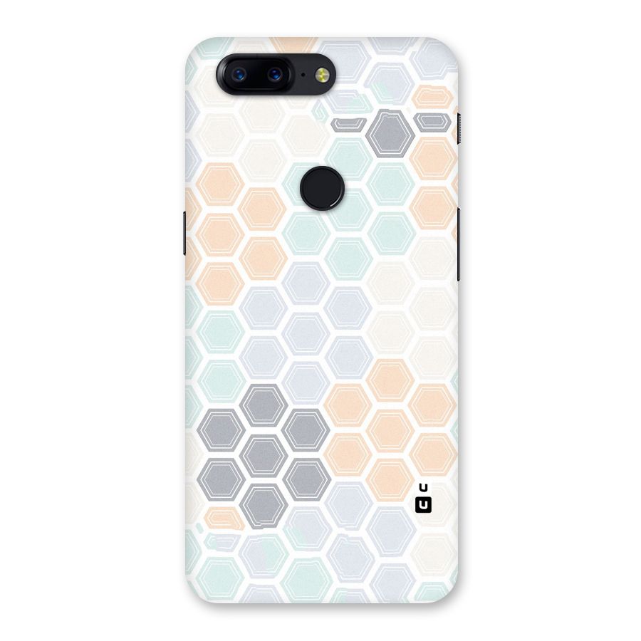 Light Hexagons Back Case for OnePlus 5T