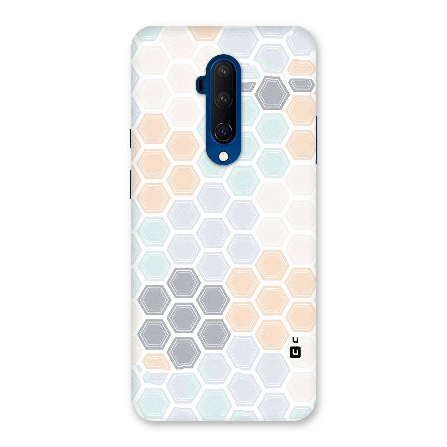 Light Hexagons Back Case for OnePlus 7T Pro