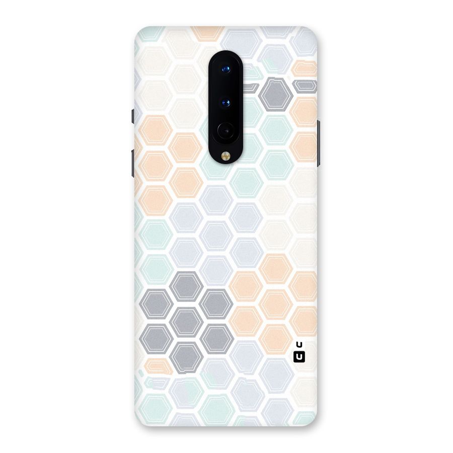 Light Hexagons Back Case for OnePlus 8