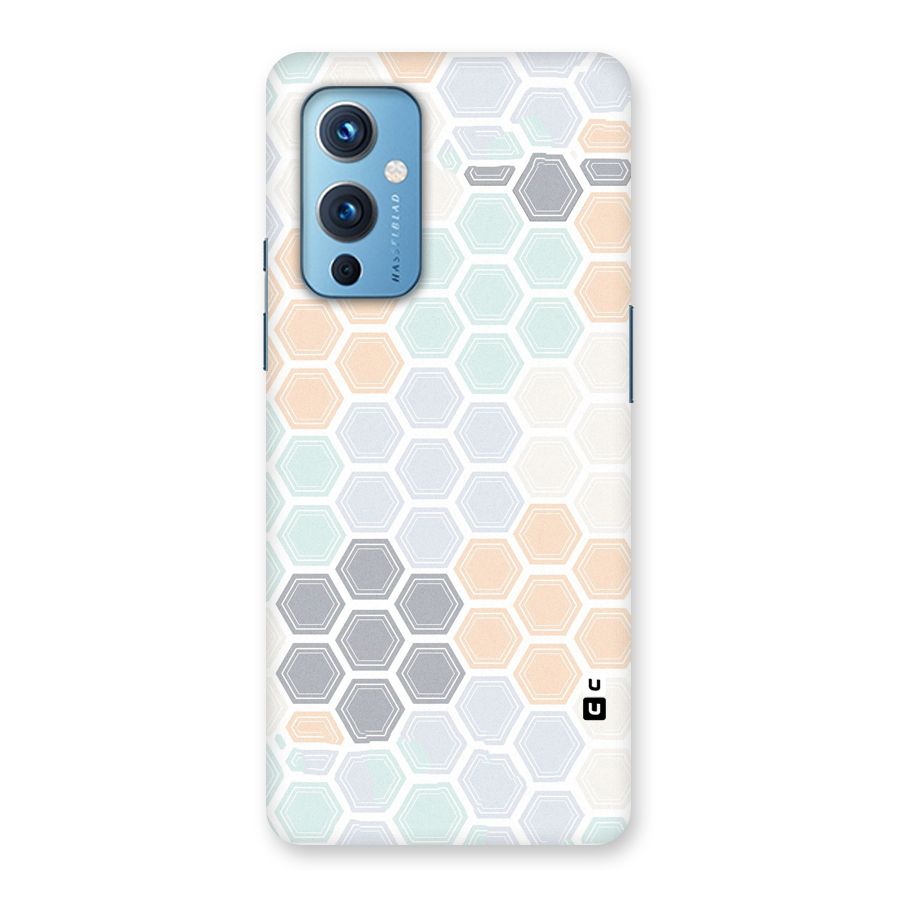 Light Hexagons Back Case for OnePlus 9