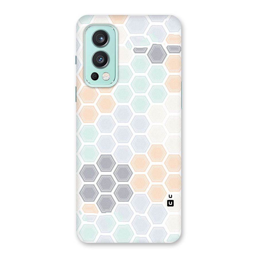 Light Hexagons Back Case for OnePlus Nord 2 5G