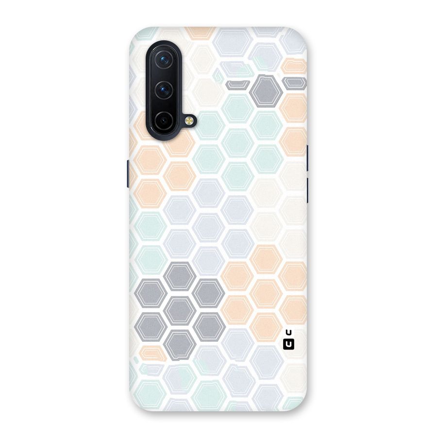 Light Hexagons Back Case for OnePlus Nord CE 5G