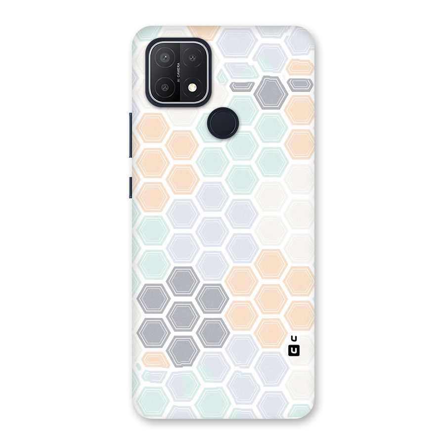 Light Hexagons Back Case for Oppo A15