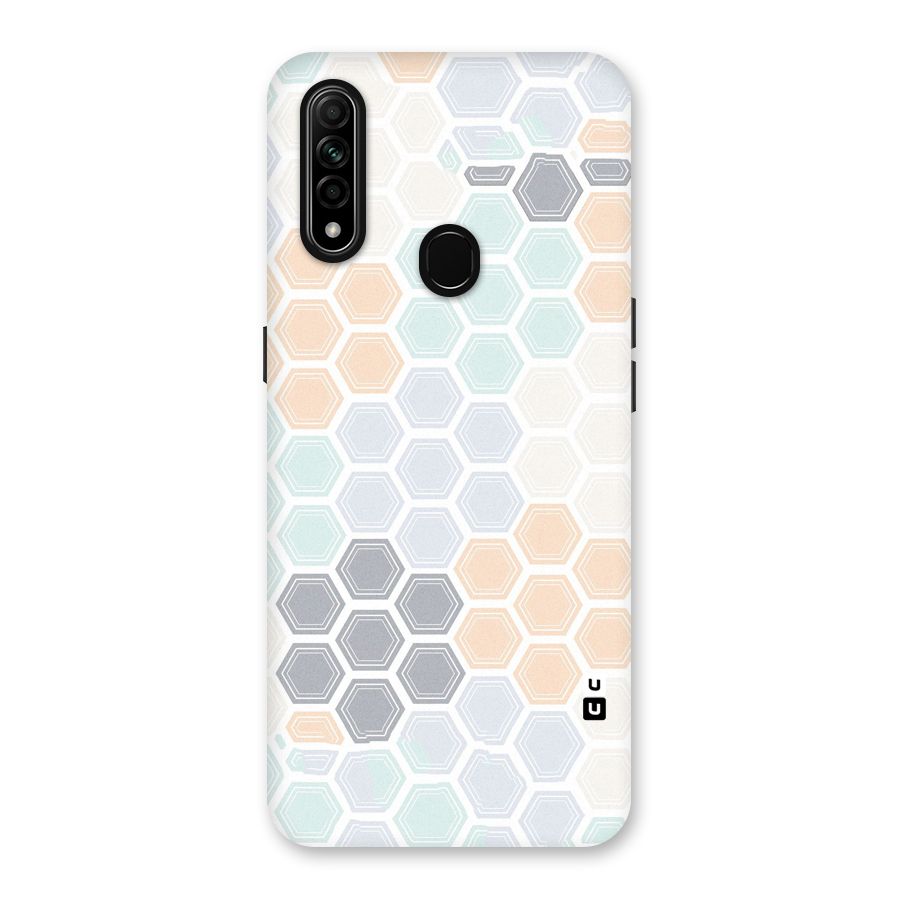 Light Hexagons Back Case for Oppo A31