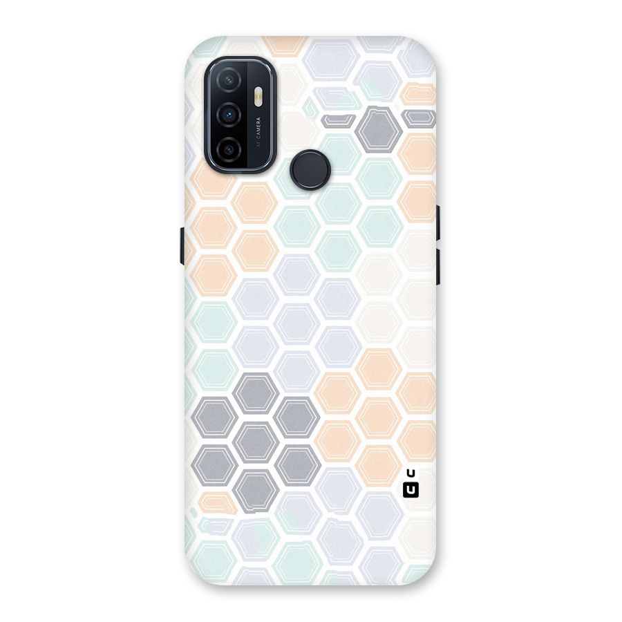 Light Hexagons Back Case for Oppo A32