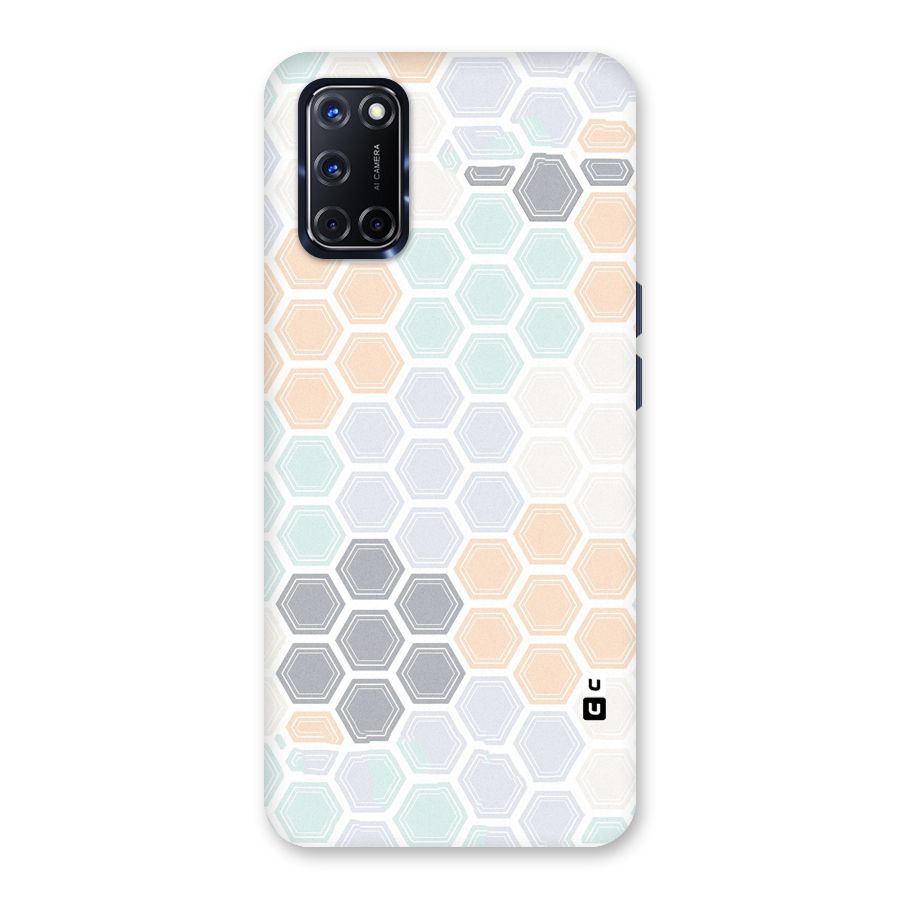 Light Hexagons Back Case for Oppo A52
