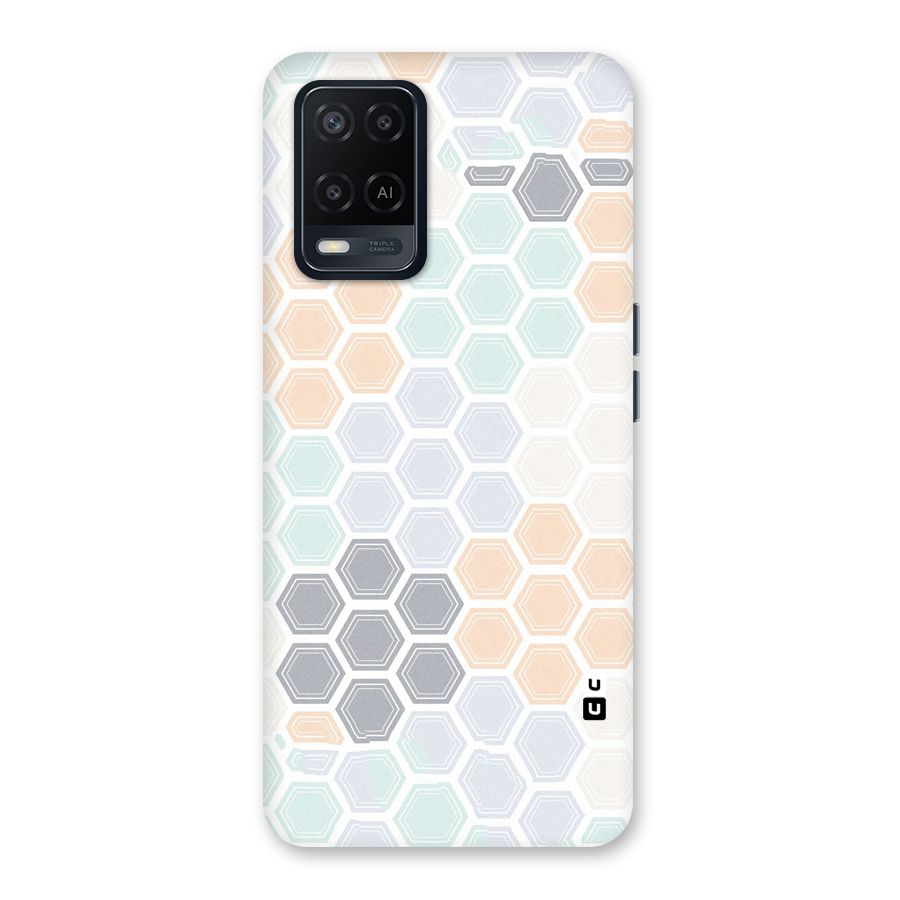 Light Hexagons Back Case for Oppo A54
