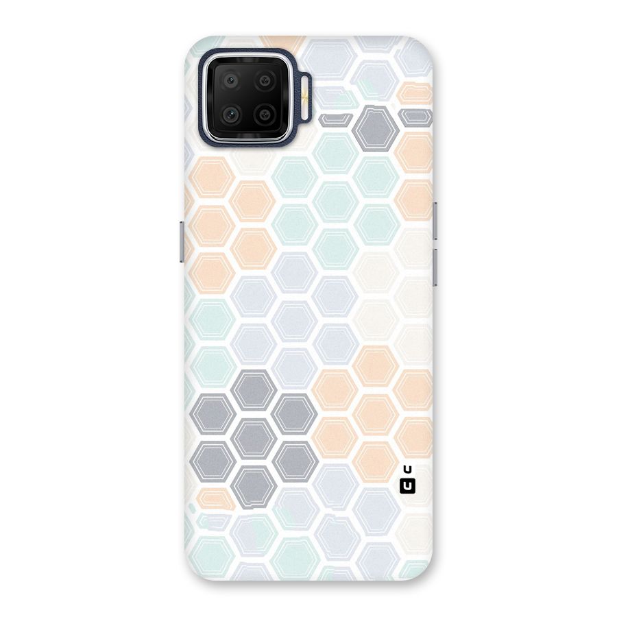 Light Hexagons Back Case for Oppo F17