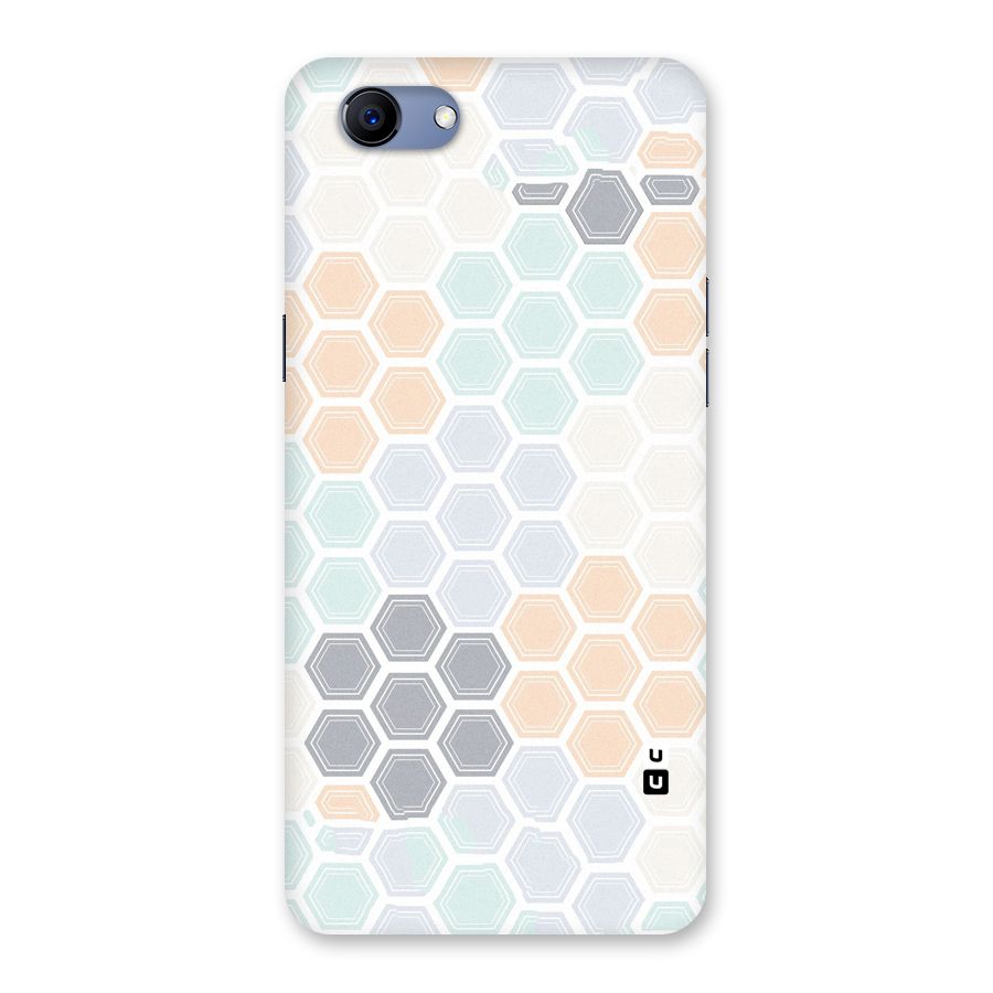 Light Hexagons Back Case for Oppo Realme 1