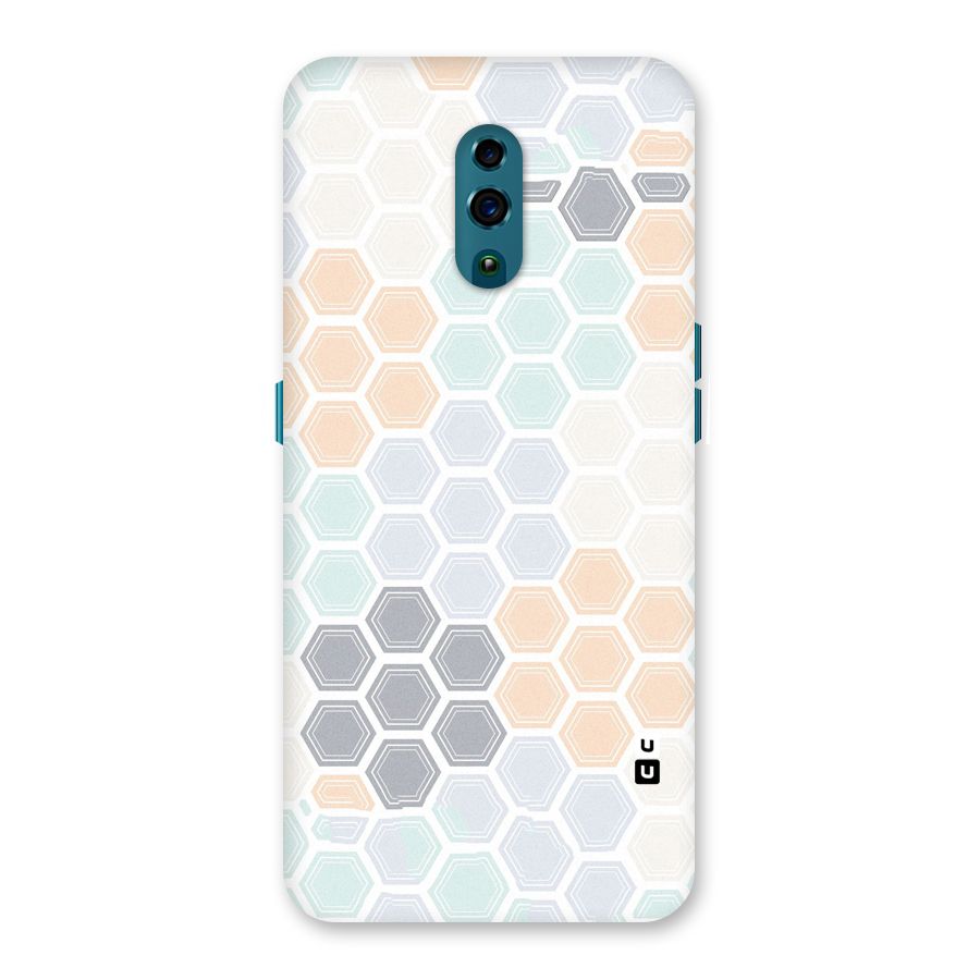 Light Hexagons Back Case for Oppo Reno