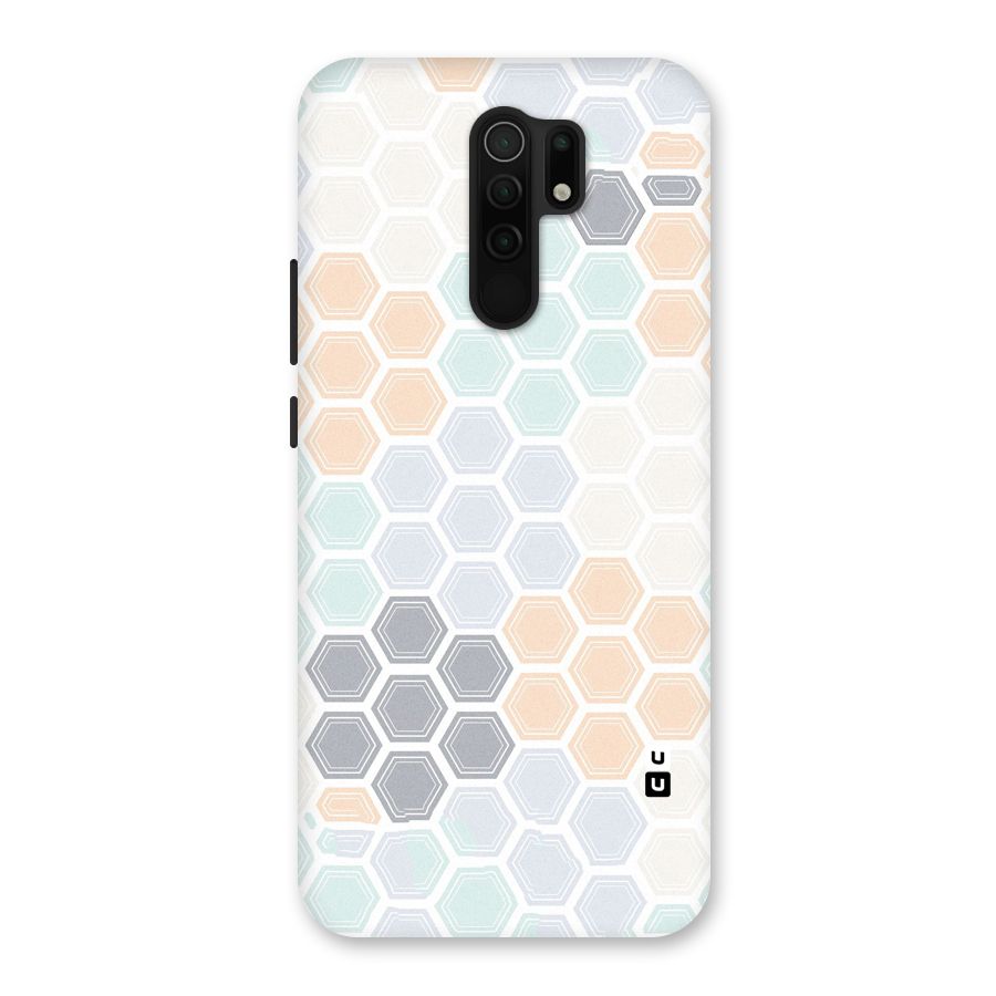 Light Hexagons Back Case for Poco M2