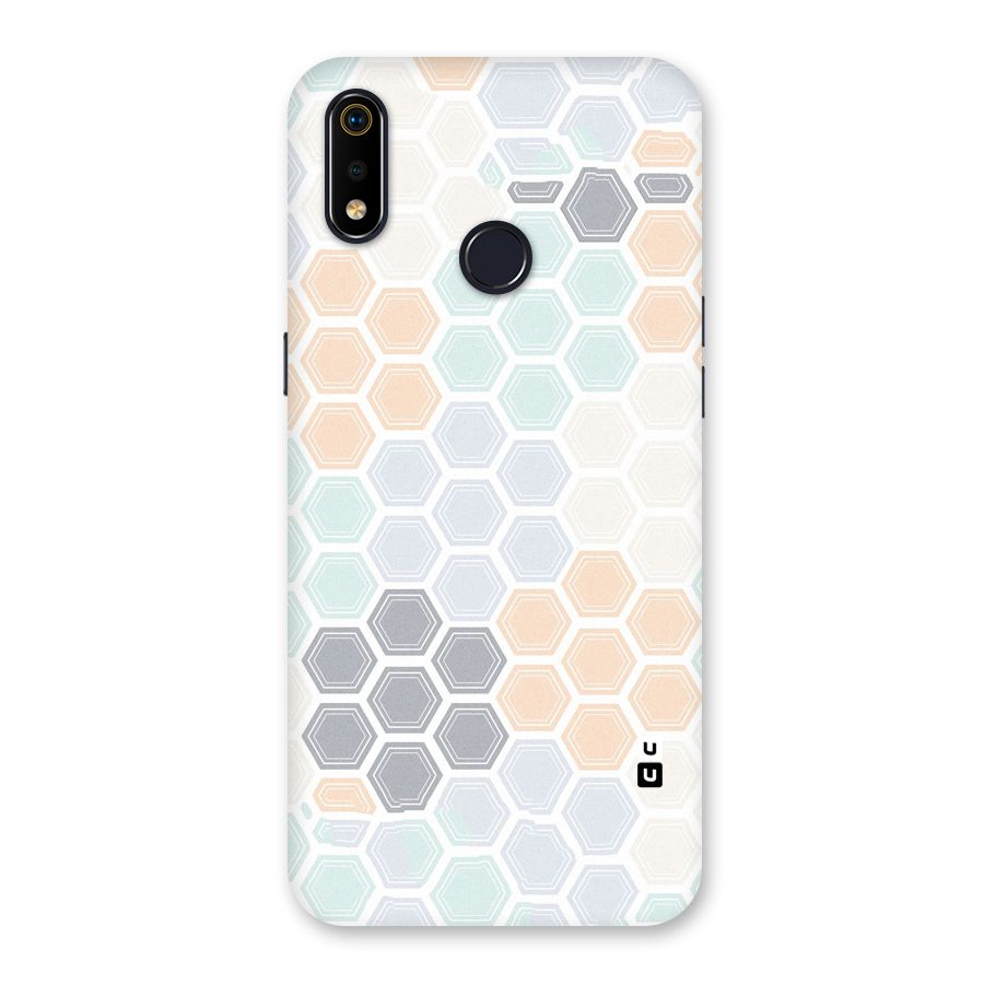Light Hexagons Back Case for Realme 3i