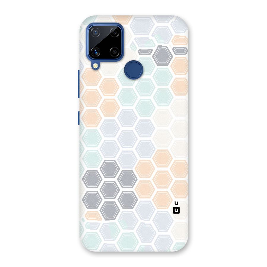 Light Hexagons Back Case for Realme C15