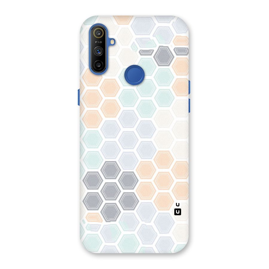 Light Hexagons Back Case for Realme Narzo 10A