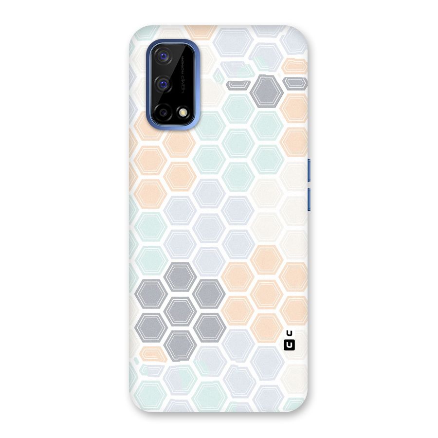 Light Hexagons Back Case for Realme Narzo 30 Pro