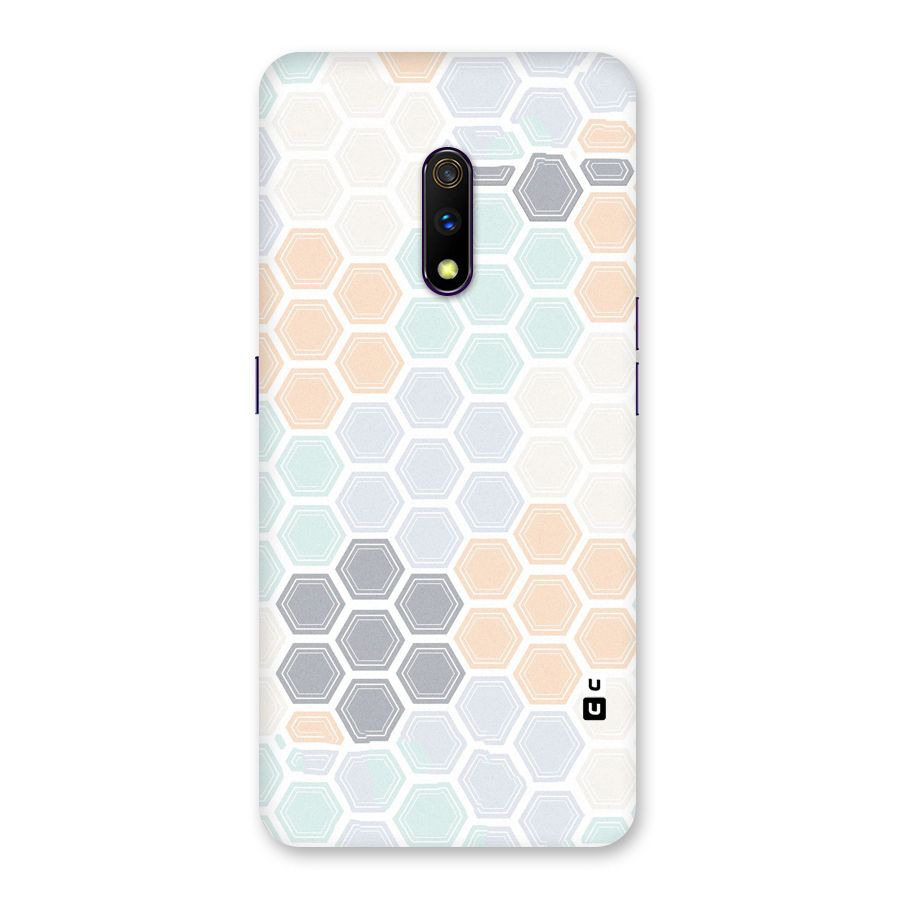 Light Hexagons Back Case for Realme X