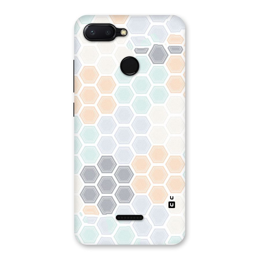 Light Hexagons Back Case for Redmi 6