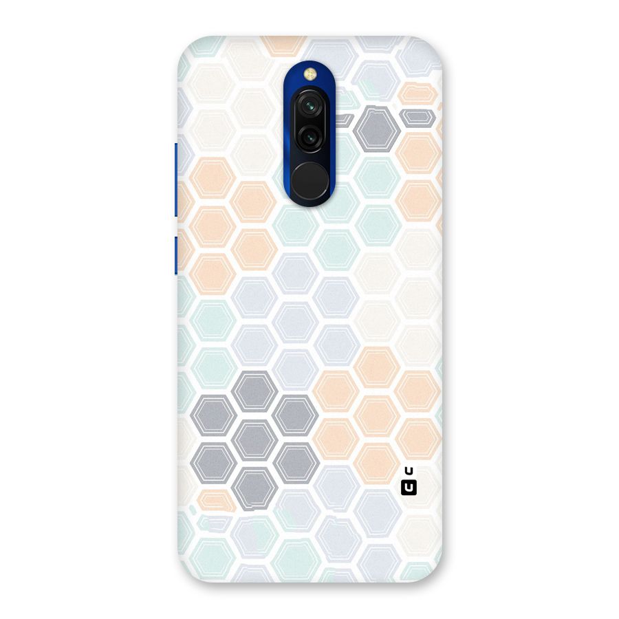Light Hexagons Back Case for Redmi 8