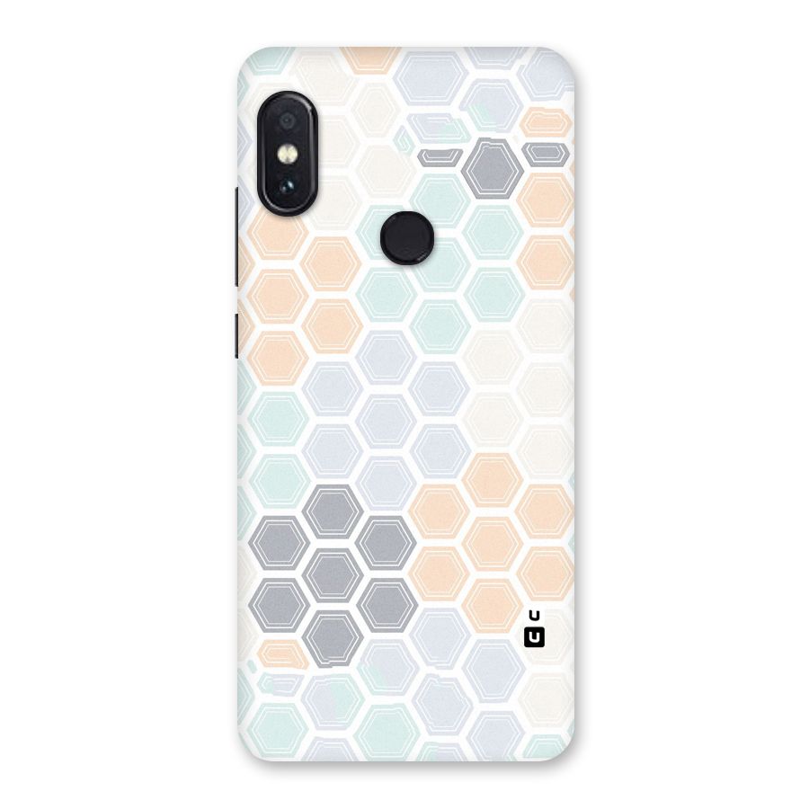 Light Hexagons Back Case for Redmi Note 5 Pro