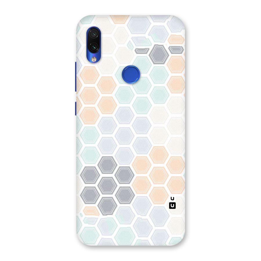 Light Hexagons Back Case for Redmi Note 7S