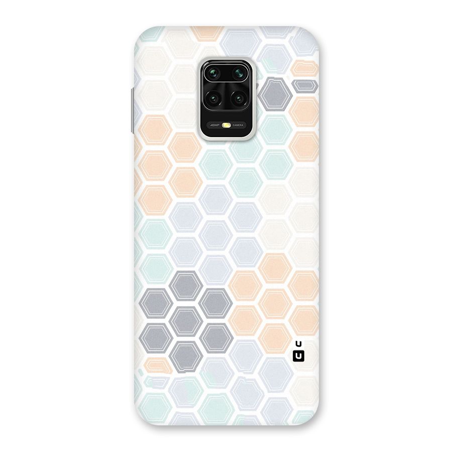 Light Hexagons Back Case for Redmi Note 9 Pro Max
