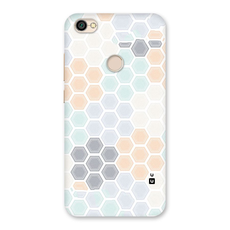 Light Hexagons Back Case for Redmi Y1 2017