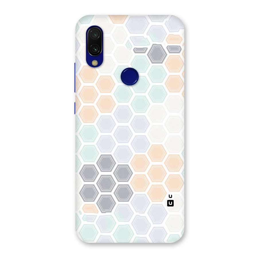 Light Hexagons Back Case for Redmi Y3