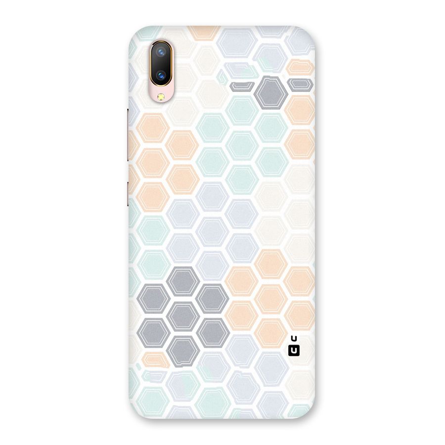 Light Hexagons Back Case for Vivo V11 Pro