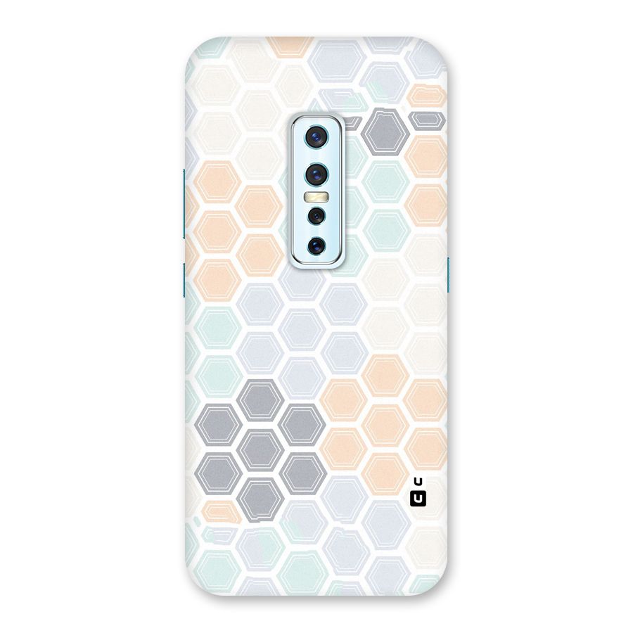 Light Hexagons Back Case for Vivo V17 Pro