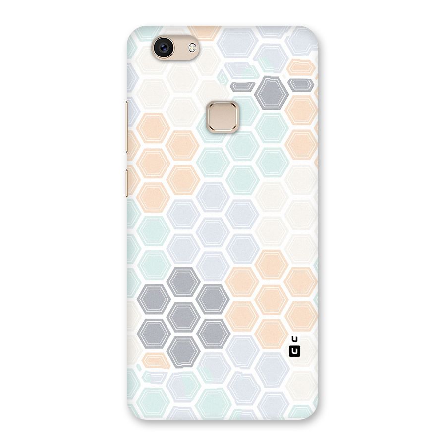 Light Hexagons Back Case for Vivo V7