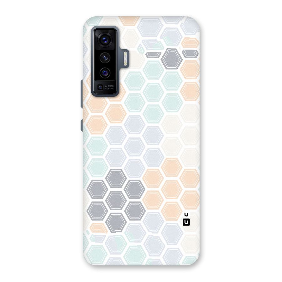 Light Hexagons Back Case for Vivo X50