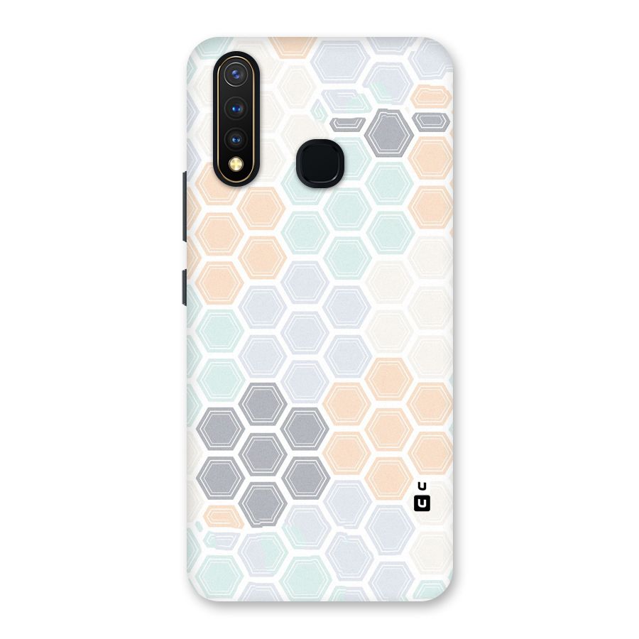 Light Hexagons Back Case for Vivo Y19
