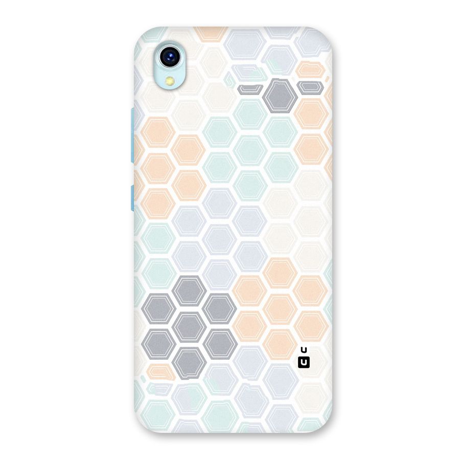 Light Hexagons Back Case for Vivo Y1s