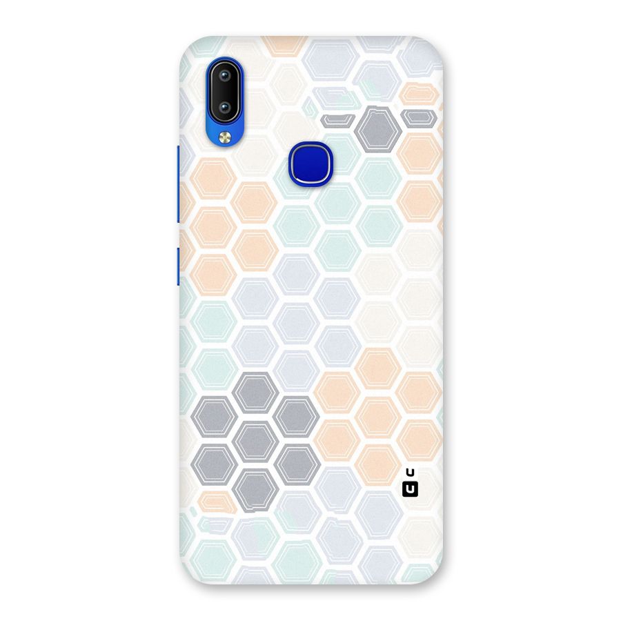 Light Hexagons Back Case for Vivo Y91