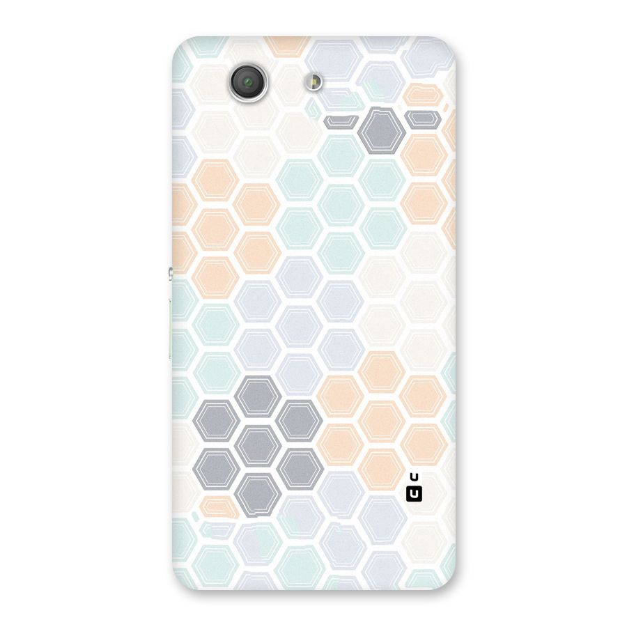 Light Hexagons Back Case for Xperia Z3 Compact