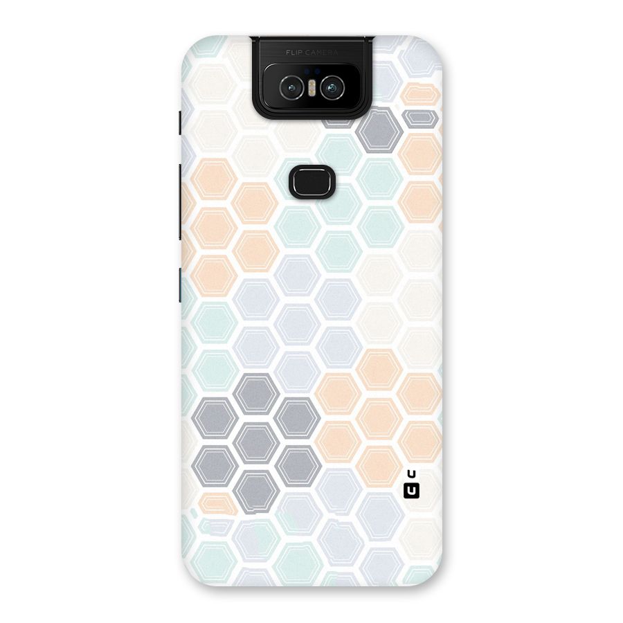 Light Hexagons Back Case for Zenfone 6z