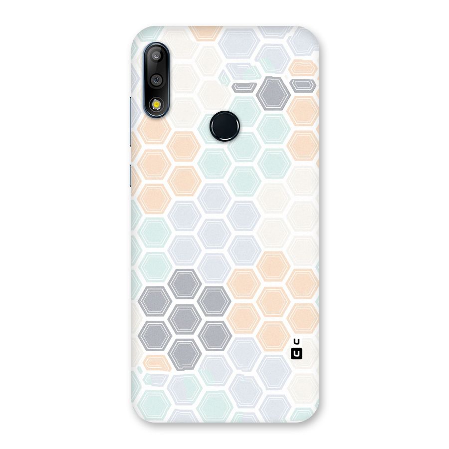 Light Hexagons Back Case for Zenfone Max Pro M2