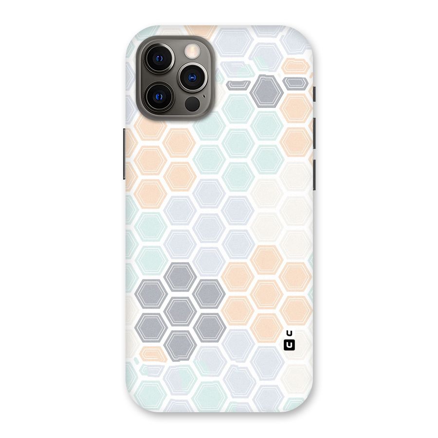 Light Hexagons Back Case for iPhone 12 Pro