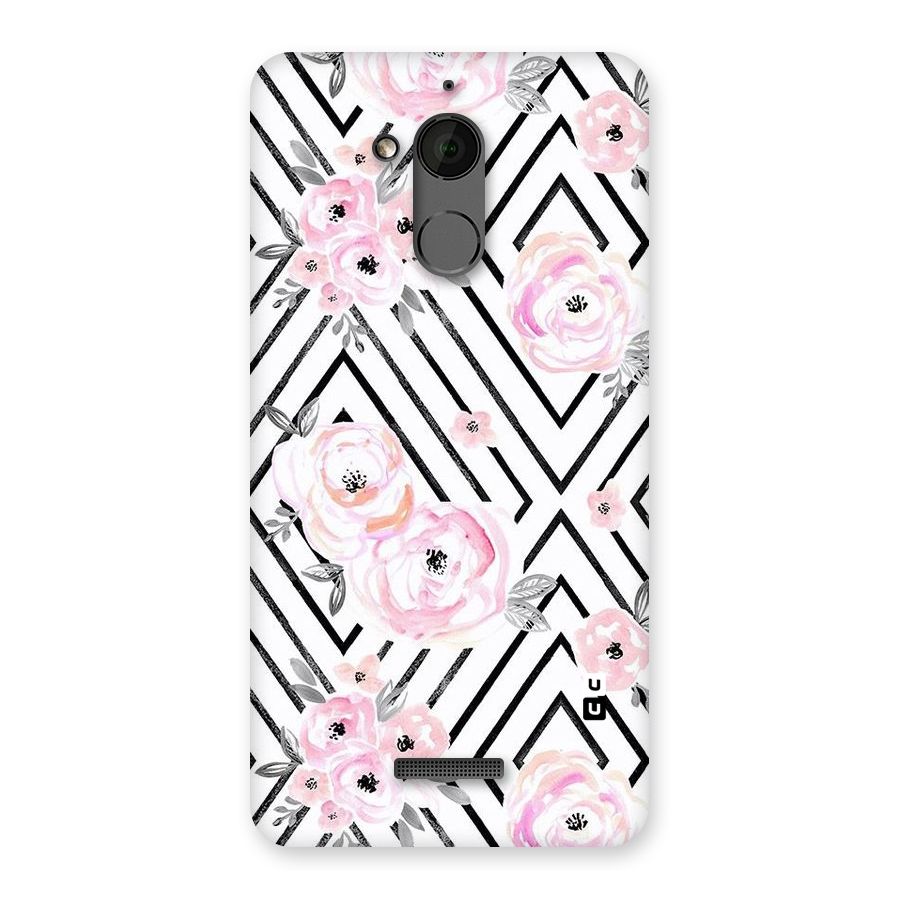 Light Pastel Flowers Design Back Case for Coolpad Note 5