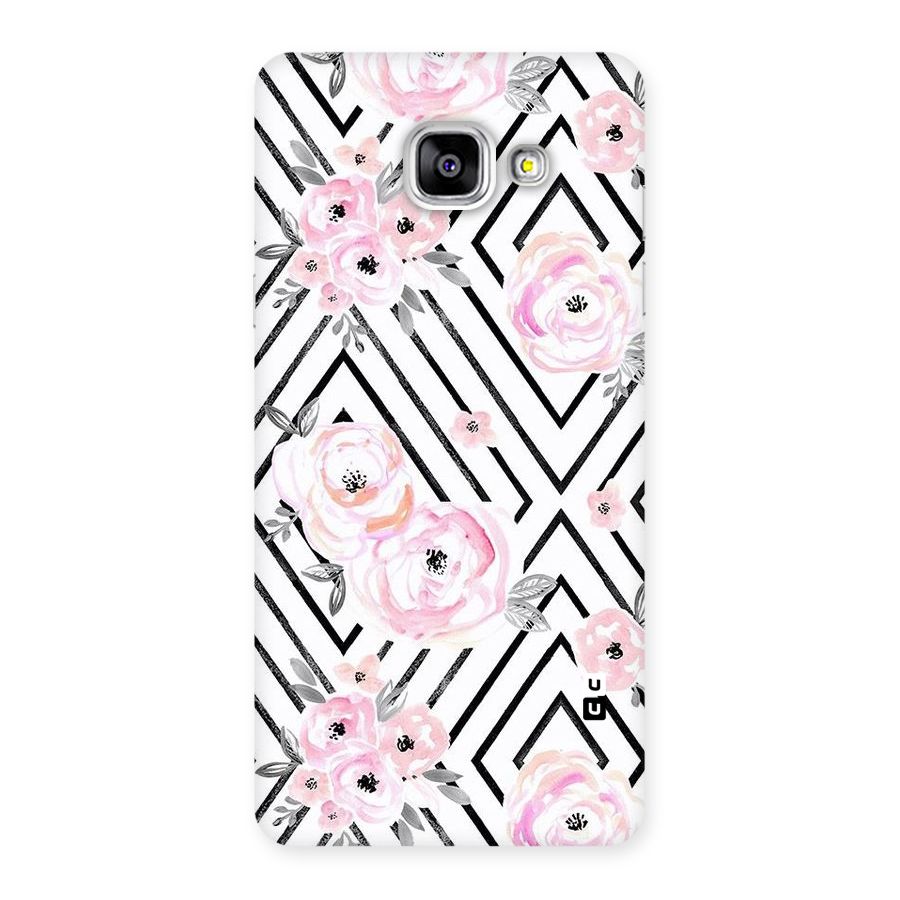 Light Pastel Flowers Design Back Case for Galaxy A5 2016