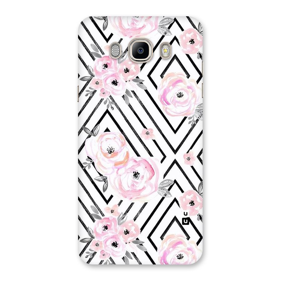 Light Pastel Flowers Design Back Case for Galaxy On8