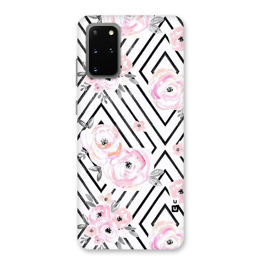 Light Pastel Flowers Design Back Case for Galaxy S20 Plus
