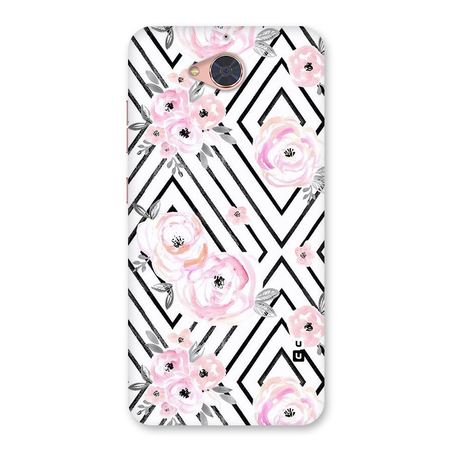 Light Pastel Flowers Design Back Case for Gionee S6 Pro